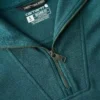Letvægts-sweatshirt i Tencel med halv lynlås til kvinder