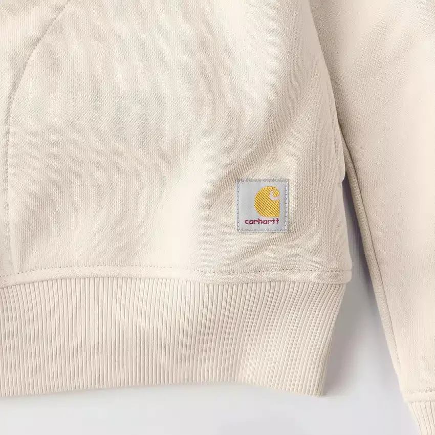 Letvægts-sweatshirt i Tencel med halv lynlås til kvinder