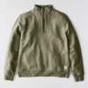 Letvægts-sweatshirt i Tencel med halv lynlås til kvinder