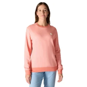 Letvægts-sweatshirt med rund hals i Tencel til kvinder