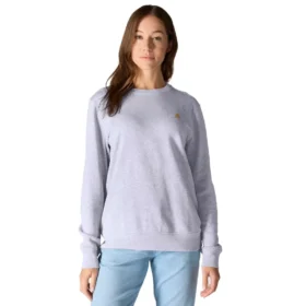 Letvægts-sweatshirt med rund hals i Tencel til kvinder