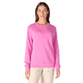 Letvægts-sweatshirt med rund hals i Tencel til kvinder