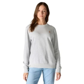 Letvægts-sweatshirt med rund hals i Tencel til kvinder