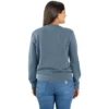 Letvægts-sweatshirt med rund hals i Tencel til kvinder