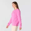 Letvægts-sweatshirt med rund hals i Tencel til kvinder