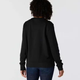 Letvægts-sweatshirt med rund hals i Tencel til kvinder