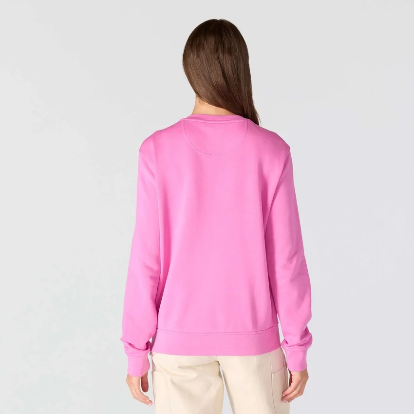 Letvægts-sweatshirt med rund hals i Tencel til kvinder