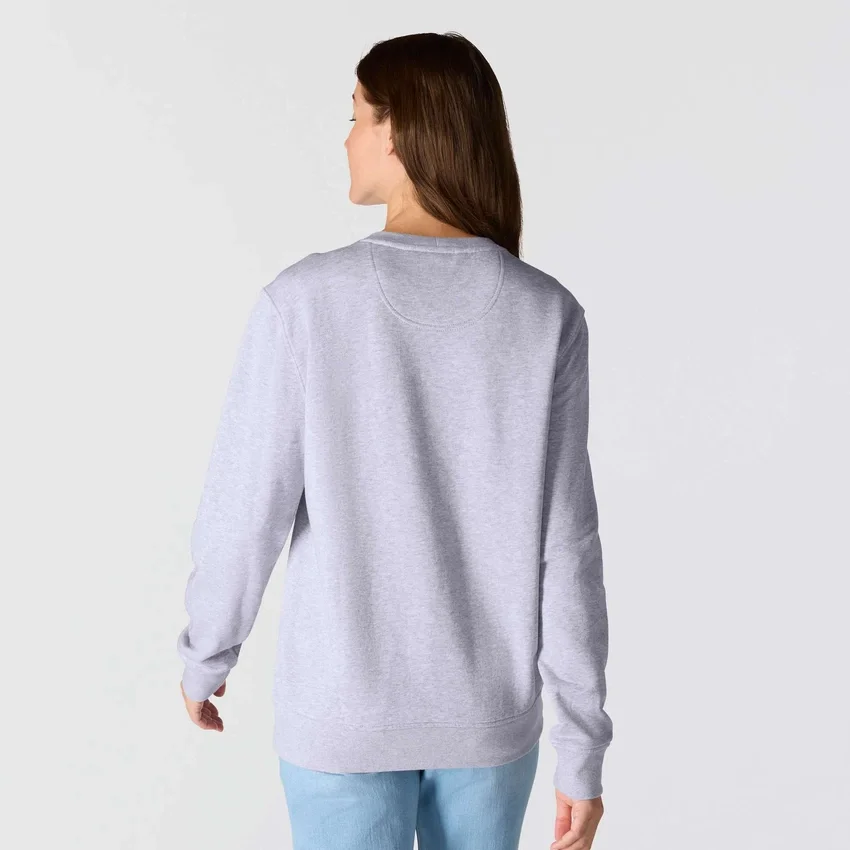 Letvægts-sweatshirt med rund hals i Tencel til kvinder