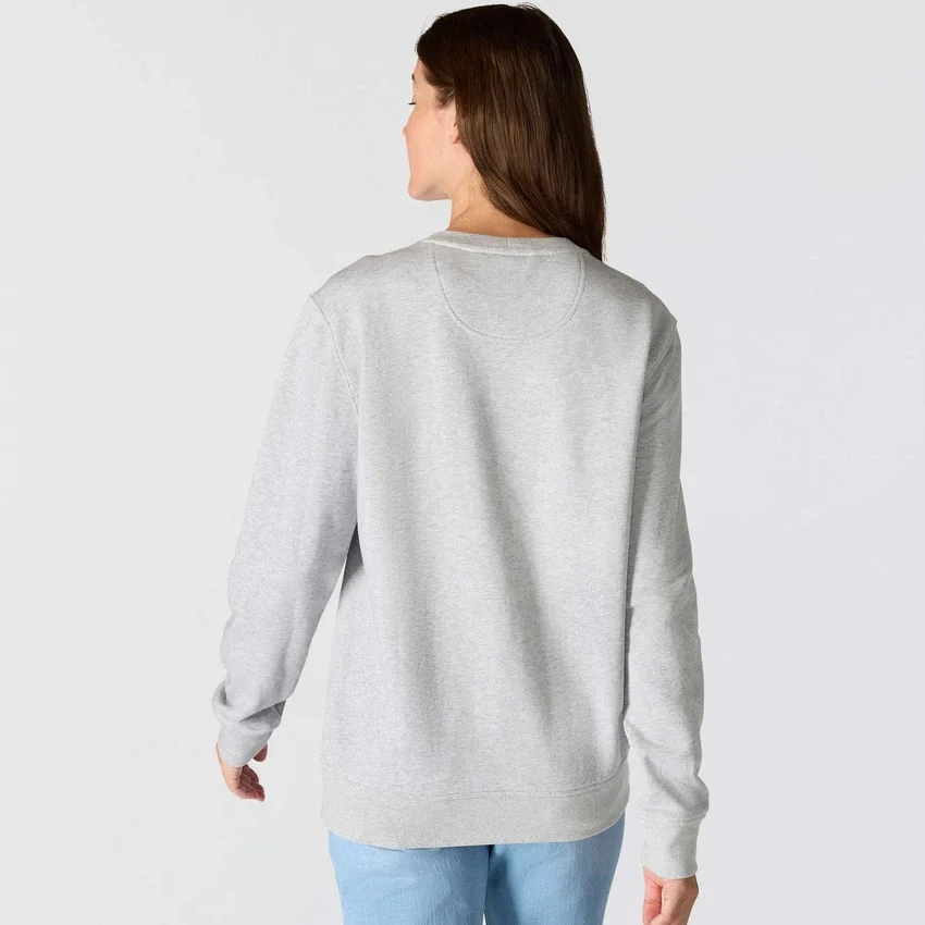 Letvægts-sweatshirt med rund hals i Tencel til kvinder