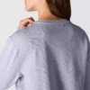 Letvægts-sweatshirt med rund hals i Tencel til kvinder