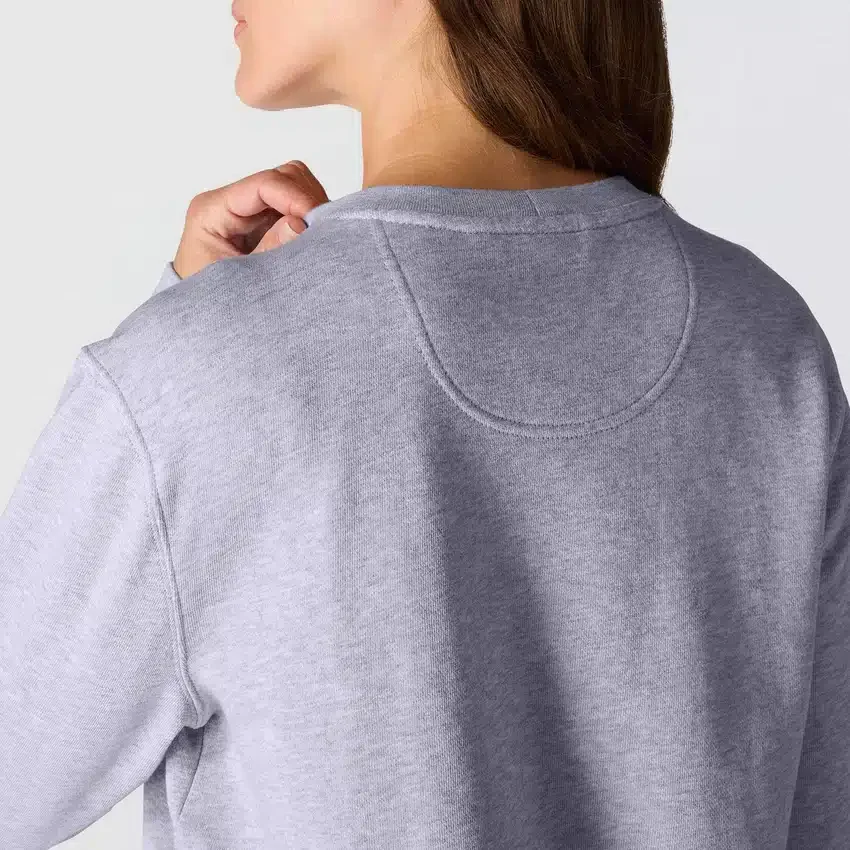 Letvægts-sweatshirt med rund hals i Tencel til kvinder