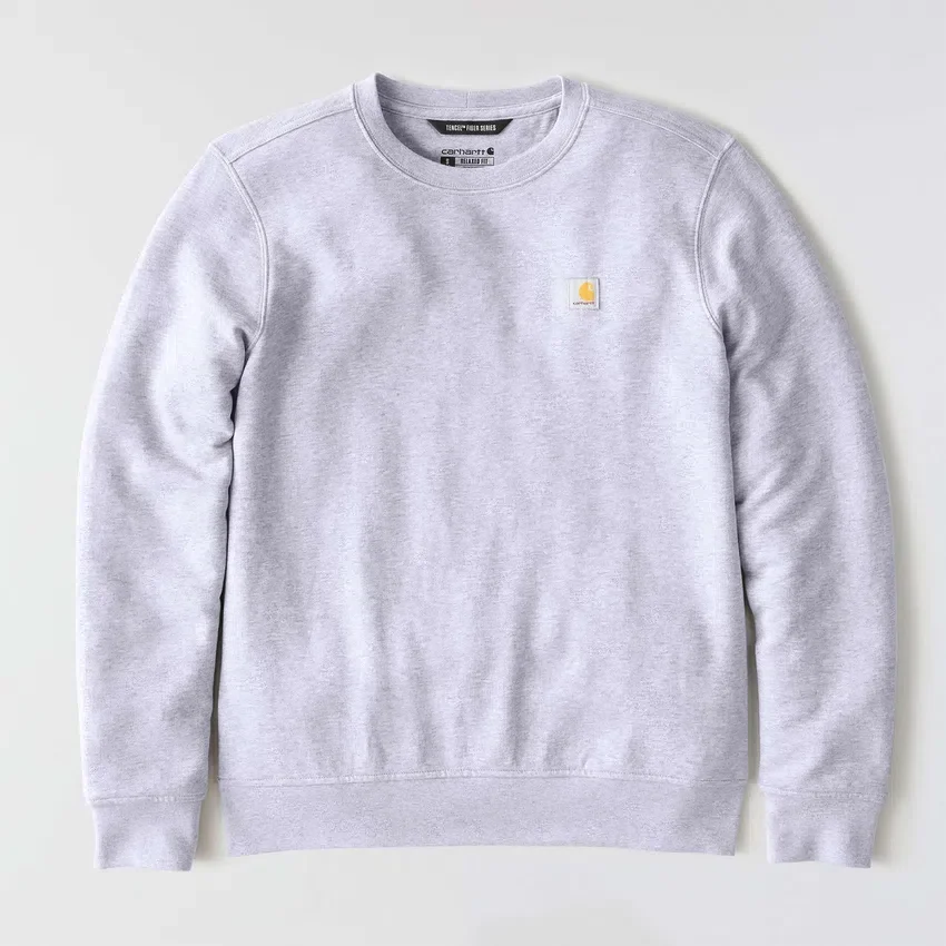 Letvægts-sweatshirt med rund hals i Tencel til kvinder