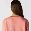 Letvægts-sweatshirt med rund hals i Tencel til kvinder
