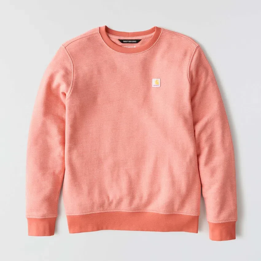 Letvægts-sweatshirt med rund hals i Tencel til kvinder