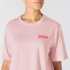 Letvægts-T-skjorte til kvinder med Pennant-flag-motiv i Tencel