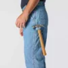 Løse, lige arbejdsjeans til mænd