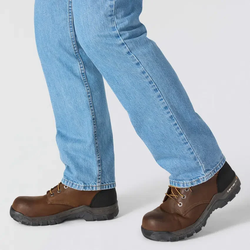 Løse, lige arbejdsjeans til mænd