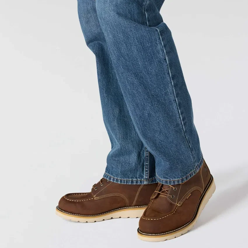 Løse, lige arbejdsjeans til mænd
