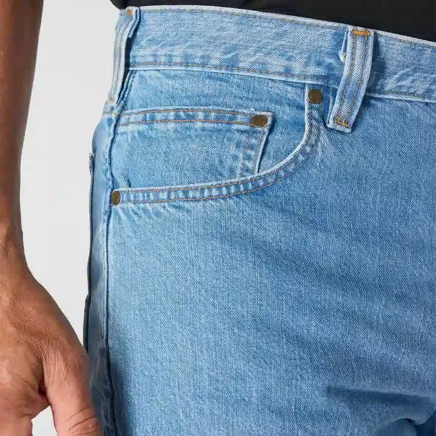 Løse, lige arbejdsjeans til mænd