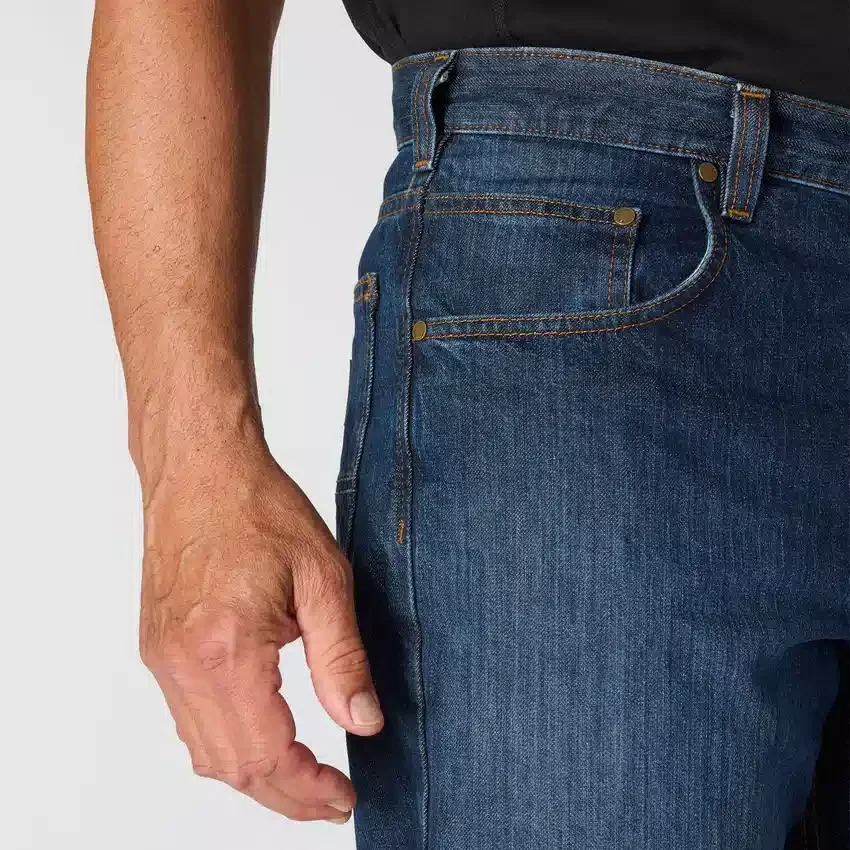 Løse, lige arbejdsjeans til mænd