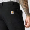 Løse, lige Rugged Flex®-bukser i kanvas – arbejdsbukser