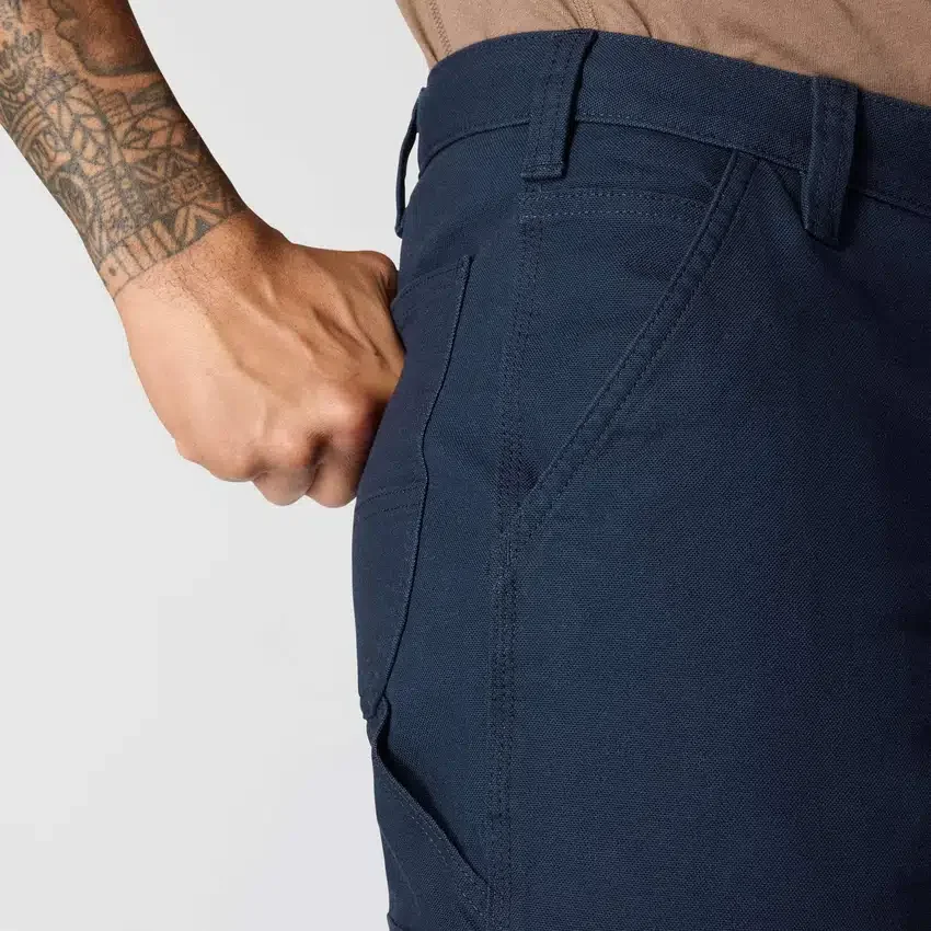 Løse, lige Rugged Flex®-bukser i kanvas – arbejdsbukser