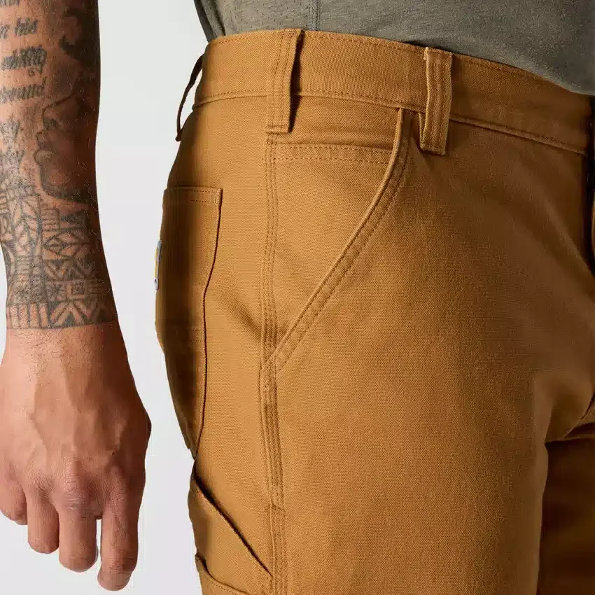 Løse, lige Rugged Flex®-bukser i kanvas – arbejdsbukser