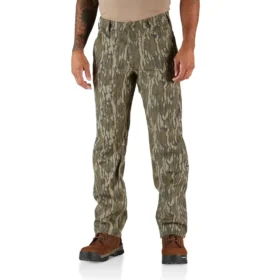 Løse, lige Rugged Flex® Duck Camo-bukser
