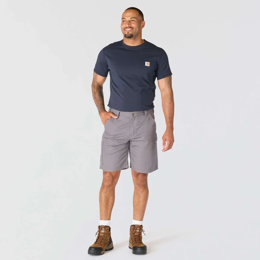 Løst siddende 9" Stateline Canvas-shorts – Arbejdsshorts