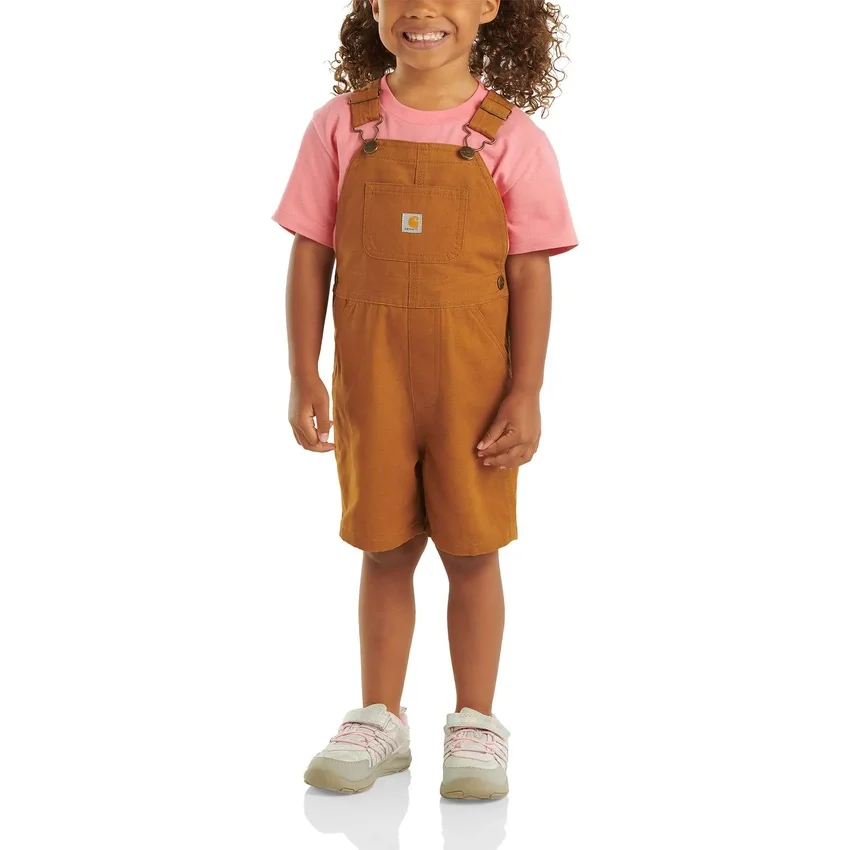 Løstsiddende canvas-shorts til børn (baby/småbørn)