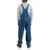 Løstsiddende denim-overalls til mænd