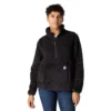 Løstsiddende fleece-pullover til kvinder
