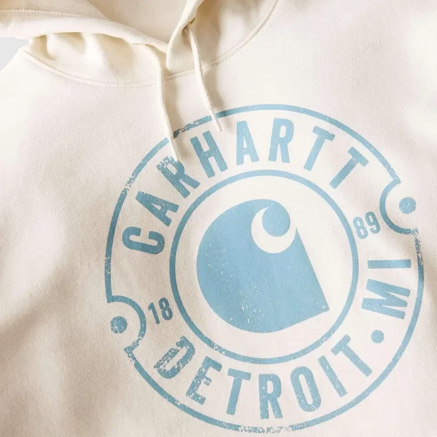 Marquette Detroit-hettetrøje med grafisk print til mænd