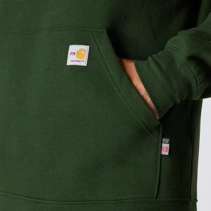 Marquette Fr Force Logo-hettetrøje til mænd – flammehæmmende hættetrøjer