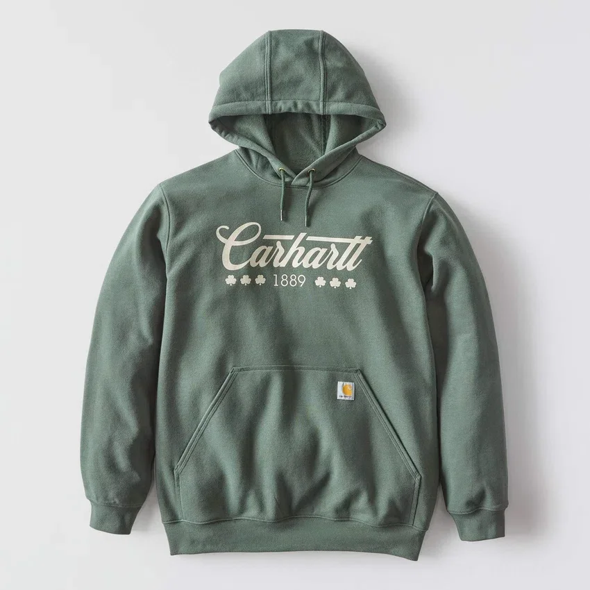 Marquette Shamrock-hettetrøje til mænd – St. Patrick's Day-sweatshirt