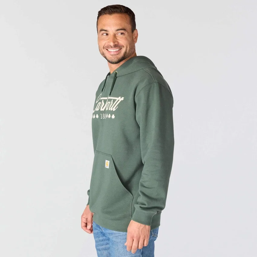 Marquette Shamrock-hettetrøje til mænd – St. Patrick's Day-sweatshirt