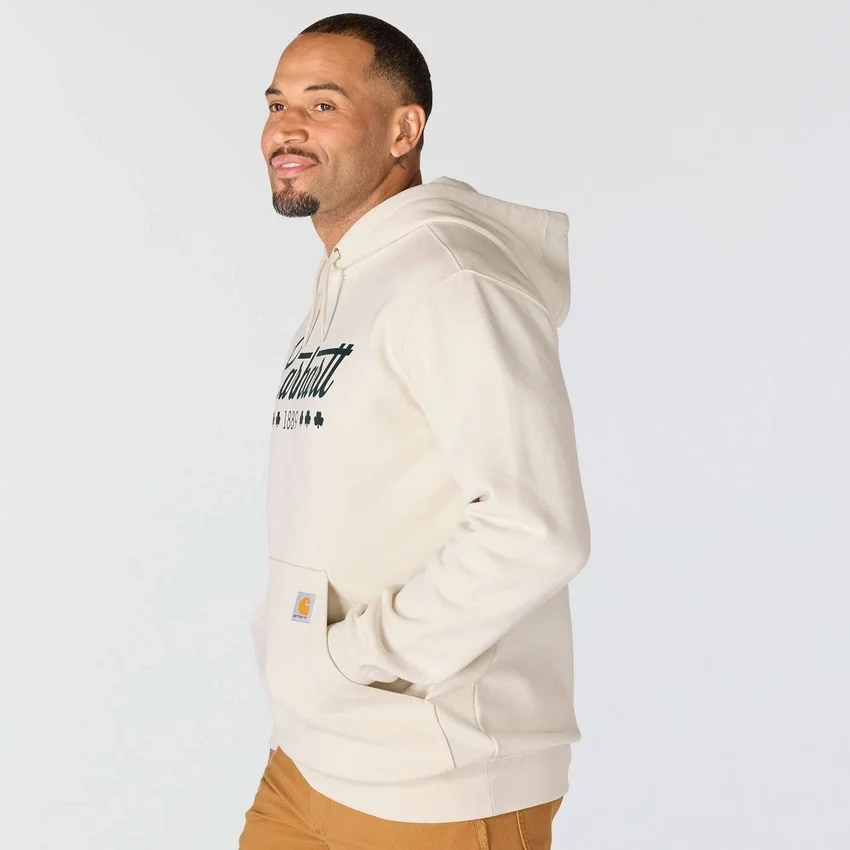 Marquette Shamrock-hettetrøje til mænd – St. Patrick's Day-sweatshirt