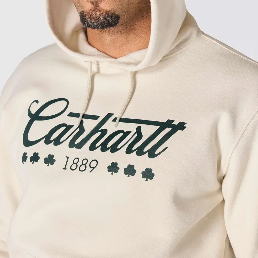 Marquette Shamrock-hettetrøje til mænd – St. Patrick's Day-sweatshirt