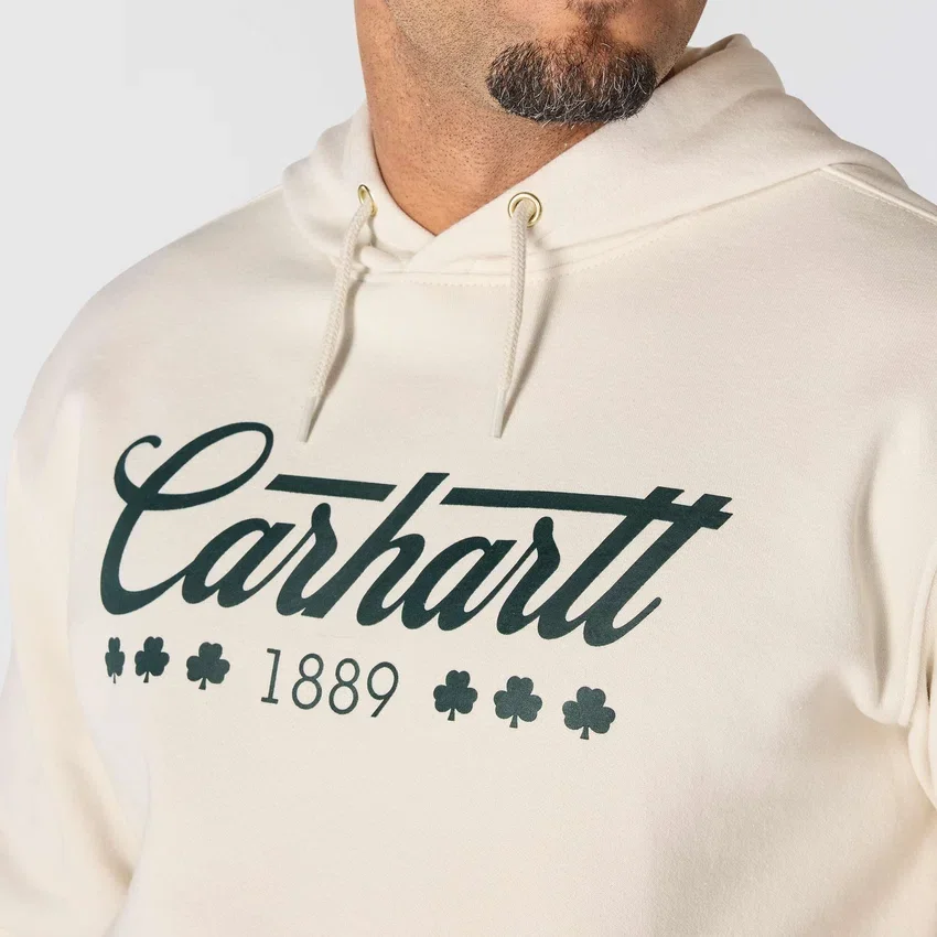 Marquette Shamrock-hettetrøje til mænd – St. Patrick's Day-sweatshirt