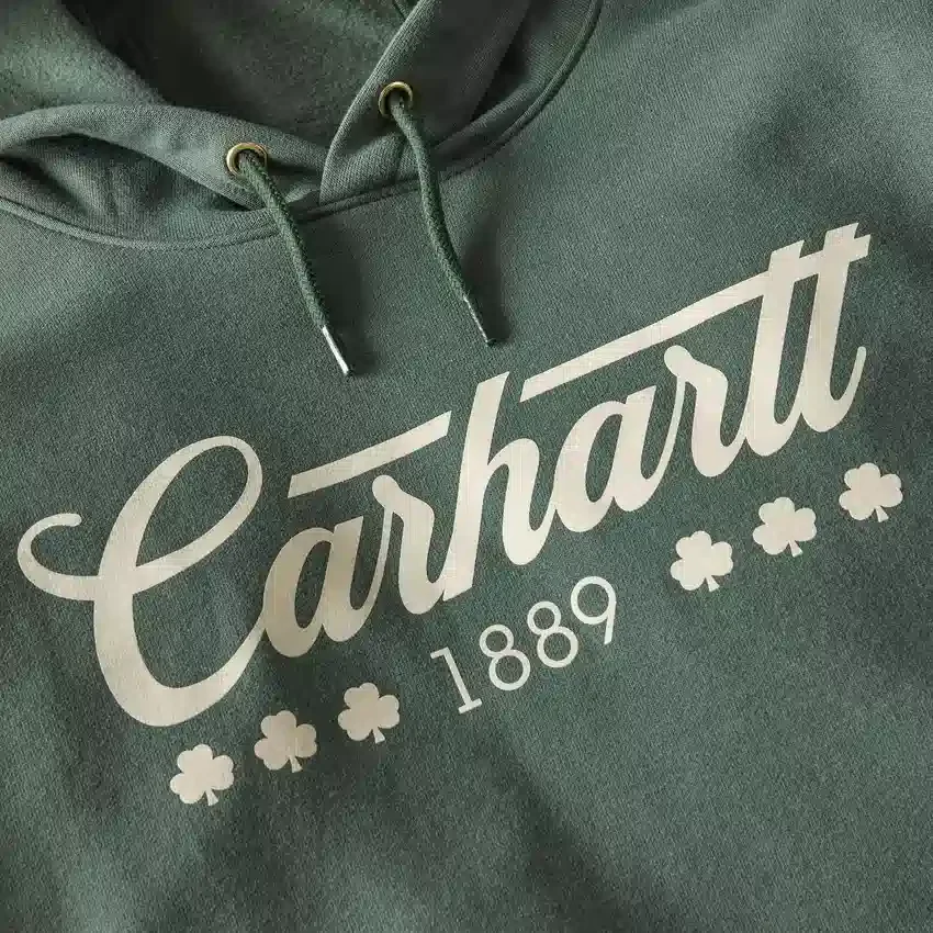 Marquette Shamrock-hettetrøje til mænd – St. Patrick's Day-sweatshirt