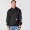 Marquette Shamrock Script-hettetrøje til mænd – St. Patrick's Day-sweatshirt
