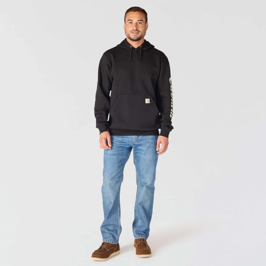 Marquette Shamrock Script-hettetrøje til mænd – St. Patrick's Day-sweatshirt
