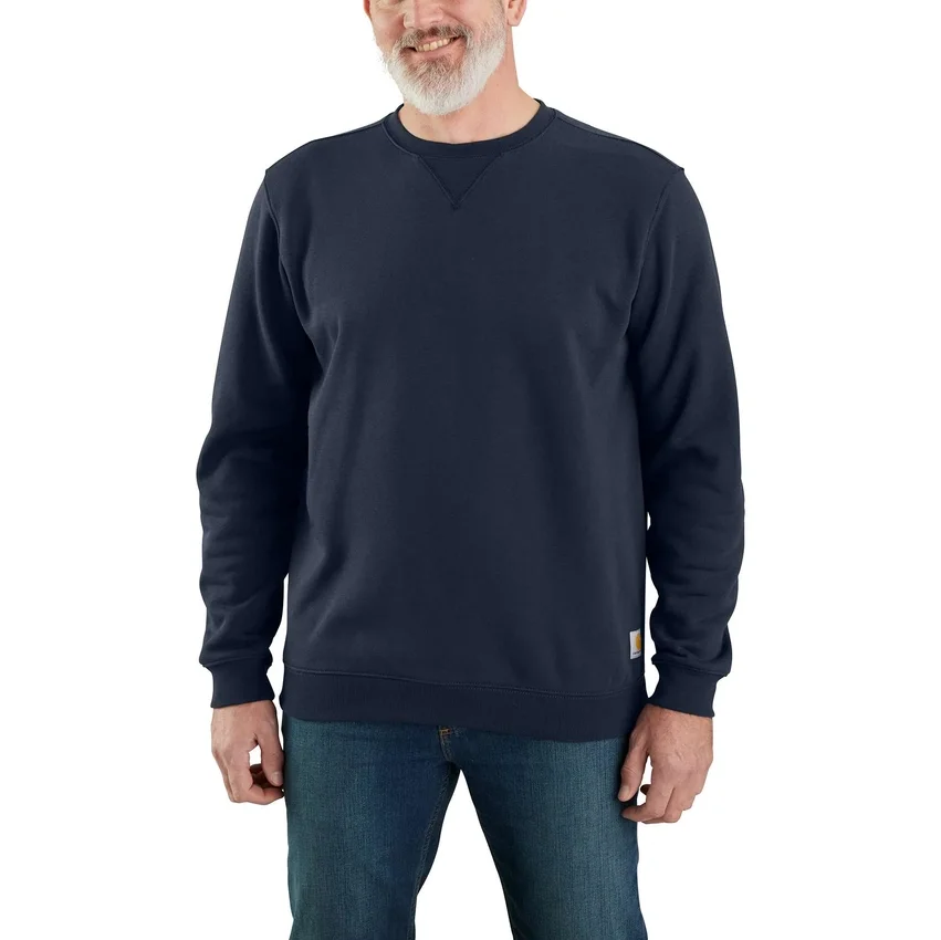 Marquette sweatshirts til mænd med løs pasform, mellemvægt og rund hals