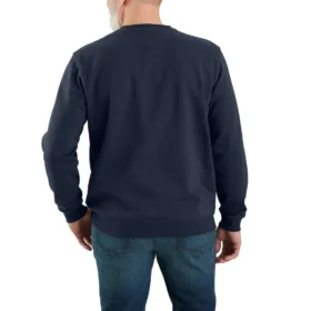 Marquette sweatshirts til mænd med løs pasform, mellemvægt og rund hals