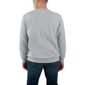 Marquette sweatshirts til mænd med løs pasform, mellemvægt og rund hals