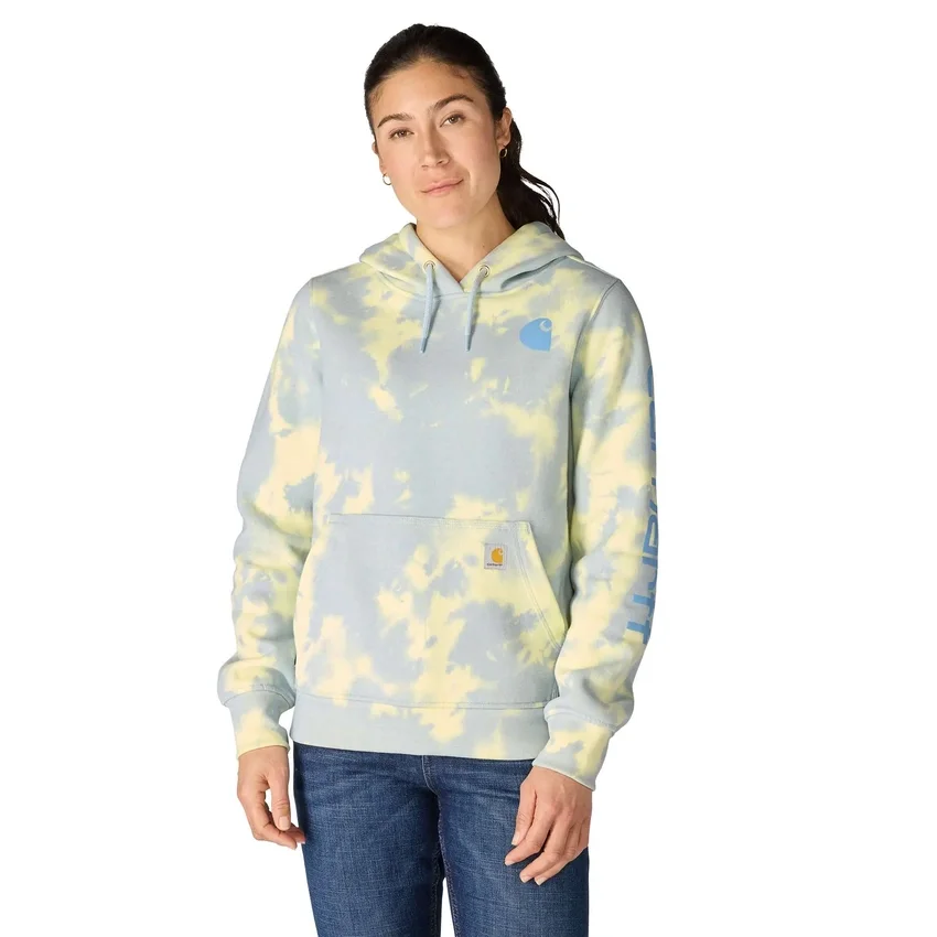 Marquette Tie Dye-hettetrøje til kvinder
