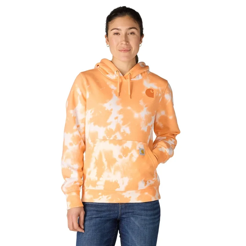 Marquette Tie Dye-hettetrøje til kvinder
