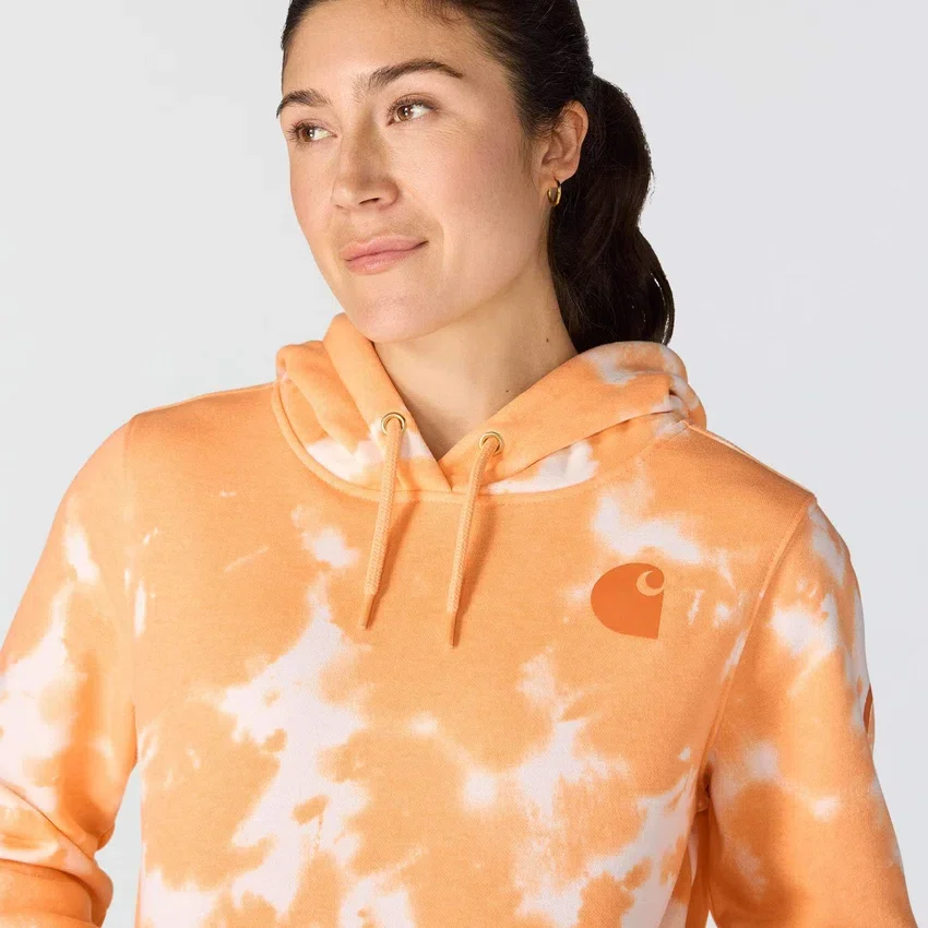Marquette Tie Dye-hettetrøje til kvinder