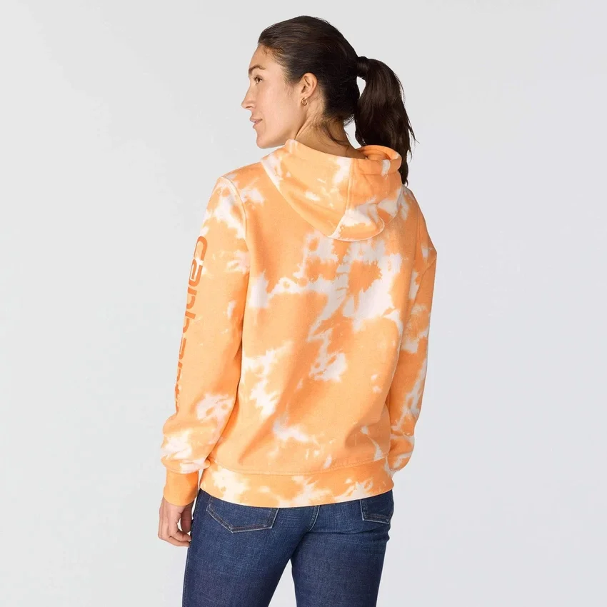 Marquette Tie Dye-hettetrøje til kvinder
