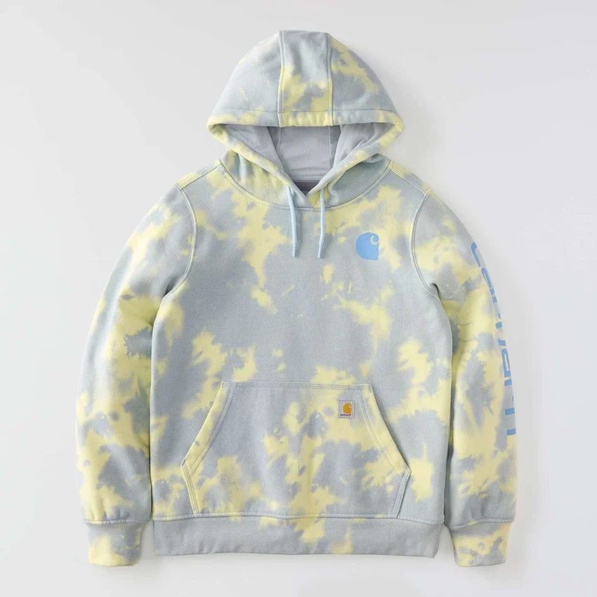 Marquette Tie Dye-hettetrøje til kvinder